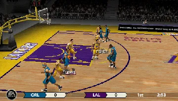 NBA Live 10 (ES) screen shot game playing